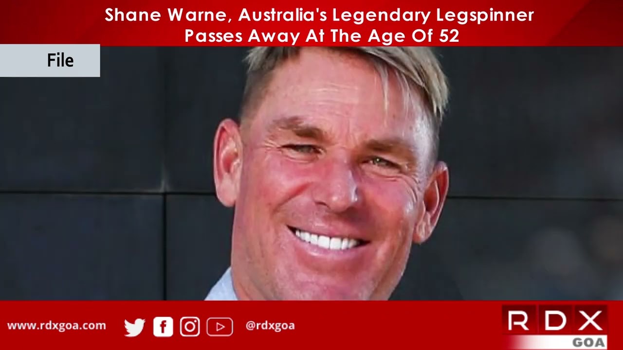 Shane Warne, Australia's Legendary Leg Spinner Passes Away At The Age