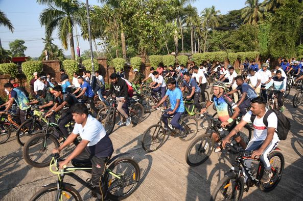 Collector South Goa, Ms. Jyoti Kumari, IAS flagged off Cycle Rally on ...
