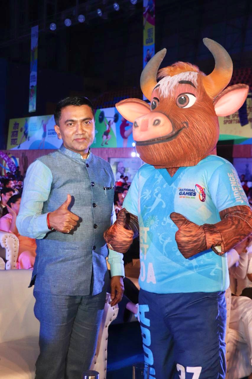 CM Dr Pramod Sawant Launched the Mascot and unveiled the official