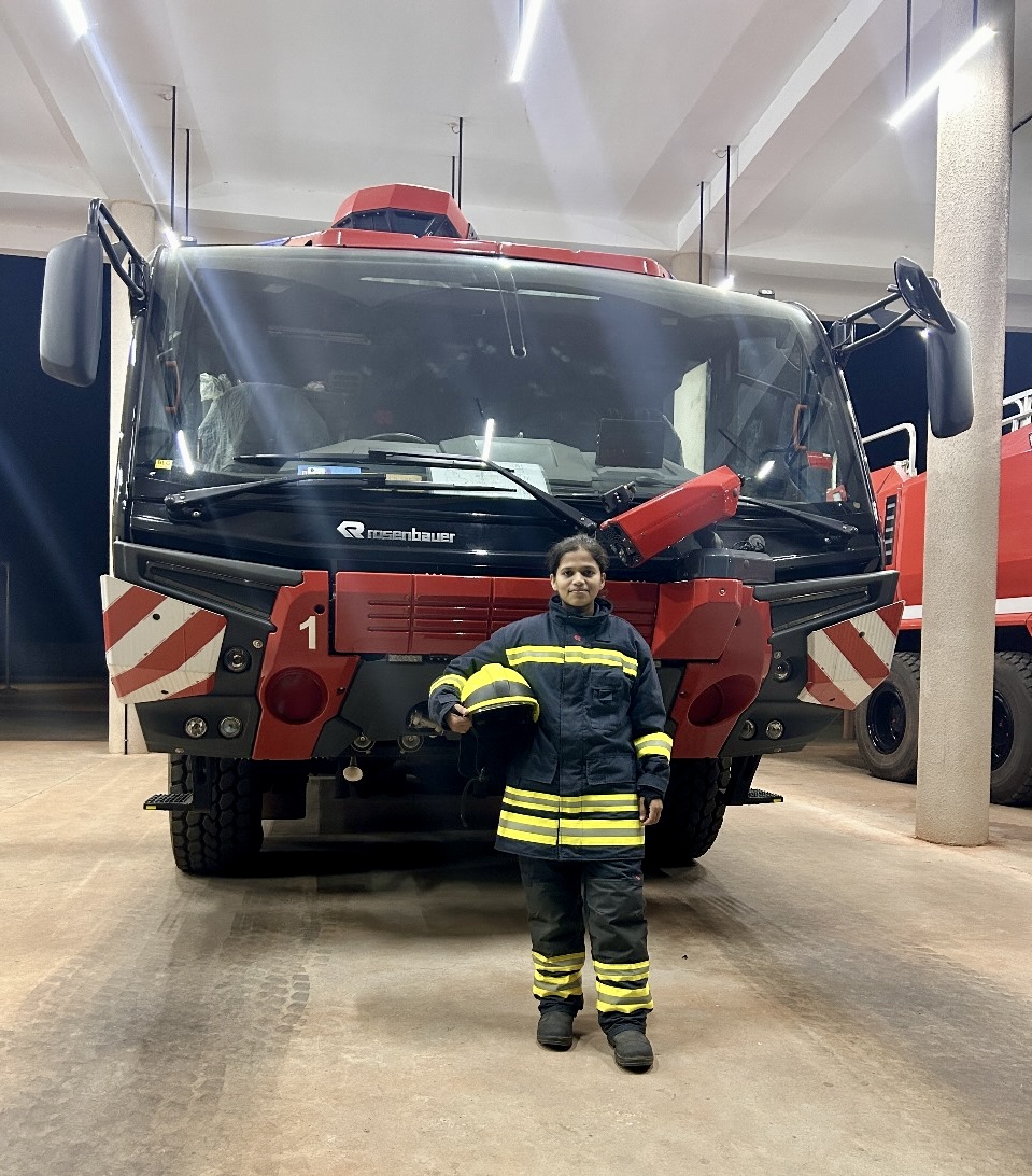 Breaking Barriers in Airport Firefighting Ms. Disha Naik of Manohar