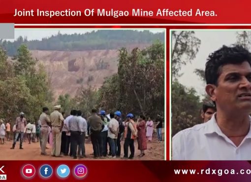 Joint Inspection Of Mulgao Mine Affected Area