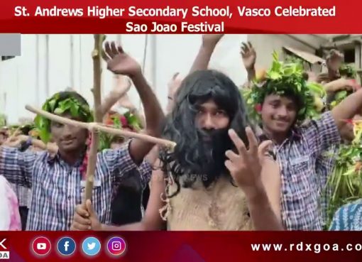 St. Andrews Higher Secondary School, Vasco Celebrated Sao Joao Festival