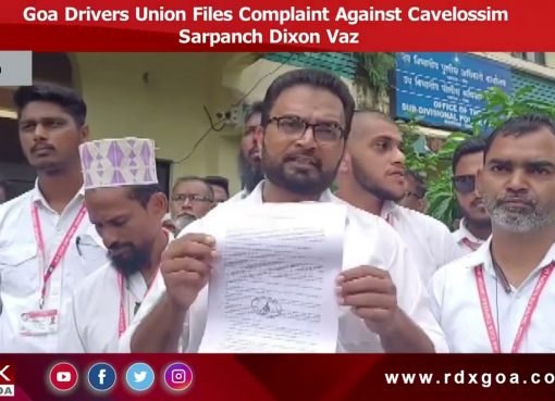 All Goa Drivers Union Files Complaint Against Cavelossim Sarpanch Dixon Vaz