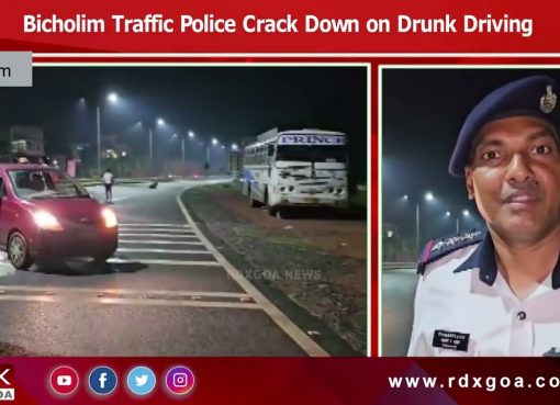 Bicholim Traffic Police Crack Down on Drunk Driving