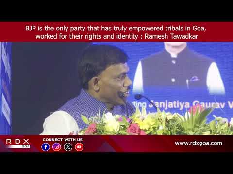 BJP is the only party that has truly empowered Tribals in Goa : Speaker Ramesh Tawadkar