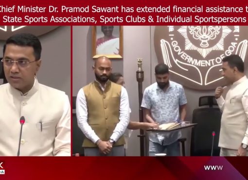 CM Dr. Pramod Sawant Extends Financial Aid to Sports Associations and Athletes