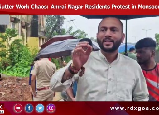 Gutter Work Chaos: Amrai Nagar Residents Protest in Monsoon