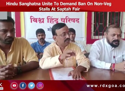 Hindu Sanghatna Unite To Demand Ban On Non-Veg Stalls At Saptah Fair