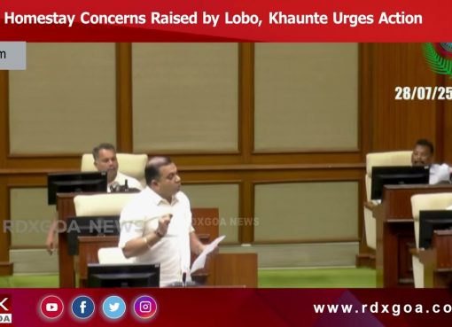Homestay Concerns Raised by Lobo, Khaunte Urges Action