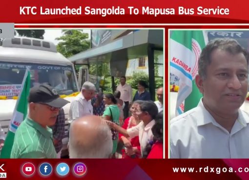KTC Launched Sangolda To Mapusa Bus Service