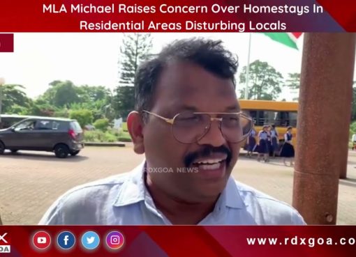 MLA Michael Raises Concern Over Homestays In Residential Areas Disturbing Locals