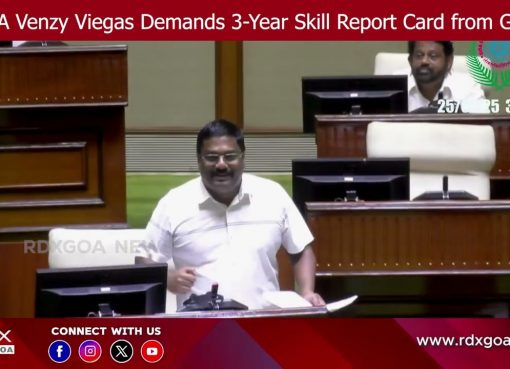 MLA Venzy Viegas Demands 3-Year Skill Report Card from Govt.