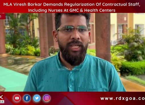 MLA Viresh Demands Regularization Of Contractual Staff, Including Nurses At GMC & Health Centers
