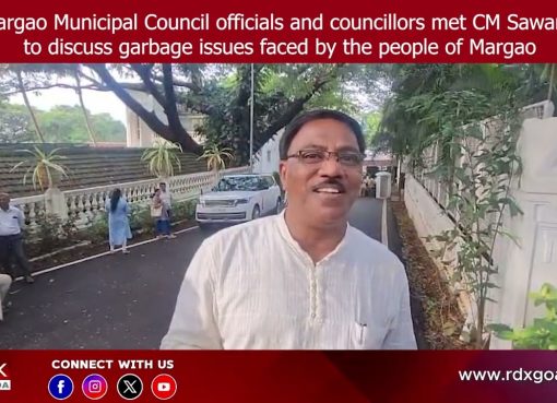 MMC officials and Councilors met CM Sawant to discuss garbage issues faced by the people of Margao