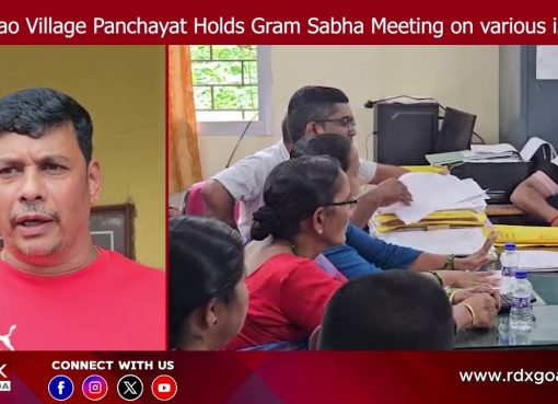 Mulgao Village Panchayat Holds Gram Sabha Meeting on various issues