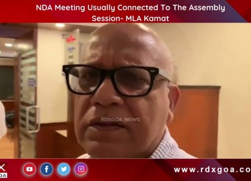 NDA Meeting Usually Connected To The Assembly Session – MLA Kamat
