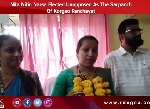 Nita Nitin Narse Elected Unopposed As The Sarpanch Of Korgao Panchayat