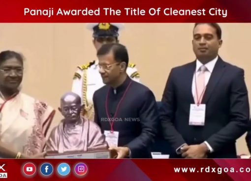 Panaji Awarded The Title Of Cleanest City