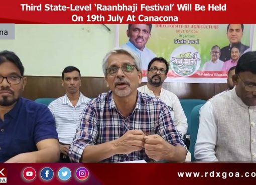 Third State Level ‘Raanbhaji Festival’ Will Be Held On 19th July At Canacona