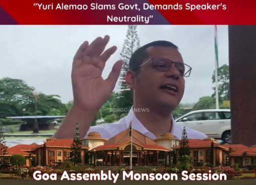 Yuri Alemao Slams Govt, Demands Speaker’s Neutrality