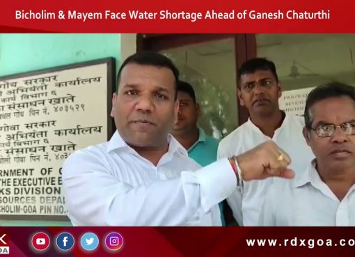 Bicholim & Mayem Face Water Shortage Ahead of Ganesh Chaturthi