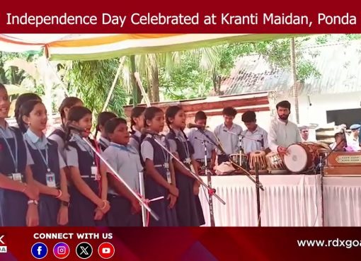Independence Day Celebrated at Kranti Maidan, Ponda
