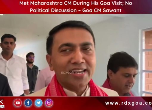 Met Maharashtra CM During His Goa Visit; No Political Discussion – Goa CM Sawant