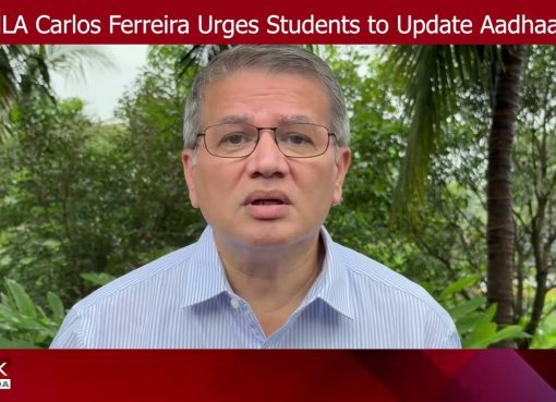 MLA Carlos Ferreira Urges Students to Update Aadhaar