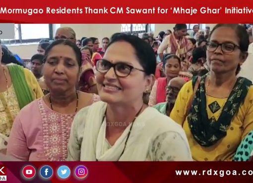 Mormugao Residents Thank CM Sawant for ‘Mhaje Ghar’ Initiative