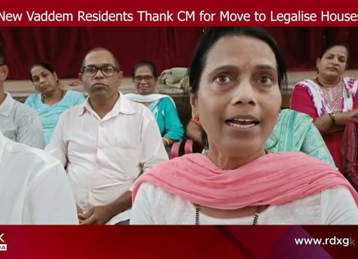New Vaddem Residents Thank CM for Move to Legalise Houses