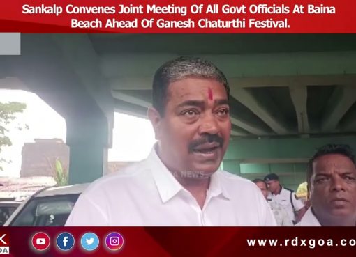 Sankalp Convenes Joint Meeting Of All Govt Officials At Baina Beach Ahead Of Ganesh Chaturthi