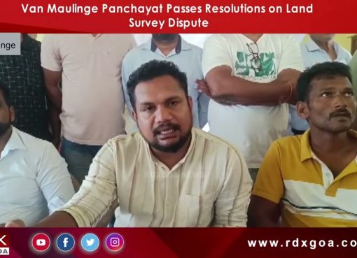 Van Maulinge Panchayat Passes Resolutions on Land Survey Dispute