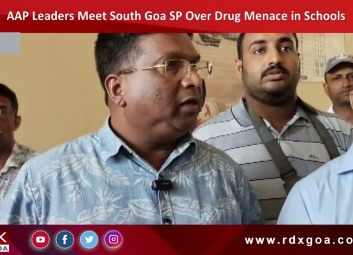 AAP Leaders Meet South Goa SP Over Drug Menace in Schools