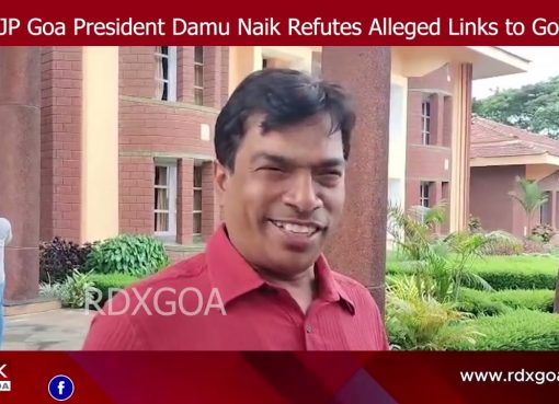 BJP Goa President Damu Naik Refutes Alleged Links to Goon