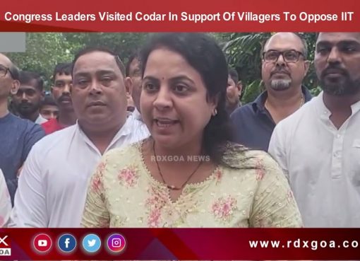 Congress Leaders Visited Codar In Support Of Villagers To Oppose IIT.