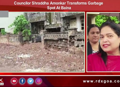 Councilor Shraddha Amonkar Transforms Garbage Spot At Baina