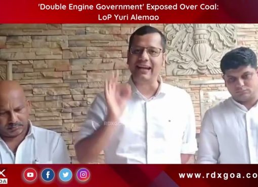‘Double Engine Government’ Exposed Over Coal :LoP Yuri Alemao