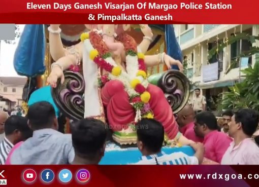 Eleven Days Ganesh Visarjan Of Margao Police Station & Pimpalkatta Ganesh