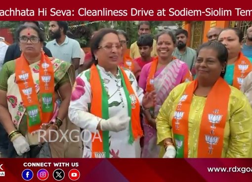 Swachhata Hi Seva: Cleanliness Drive at Sodiem-Siolim Temple