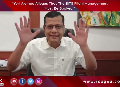 Yuri Alemao Alleges That The BITS Pilani Management Must Be Booked