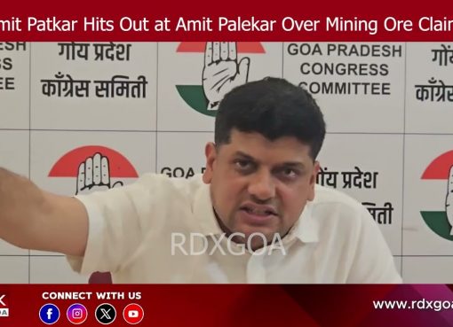 Amit Patkar Hits Out at Amit Palekar Over Mining Ore Claims
