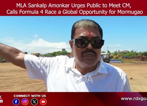 MLA Sankalp Amonkar Urges Public to Meet CM, Calls Formula 4 Race a Global Opportunity for Mormugao