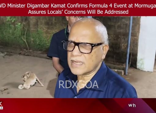 PWD Minister Confirms Formula 4 Event at Mormugao, Assures Locals’ Concerns Will Be Addressed
